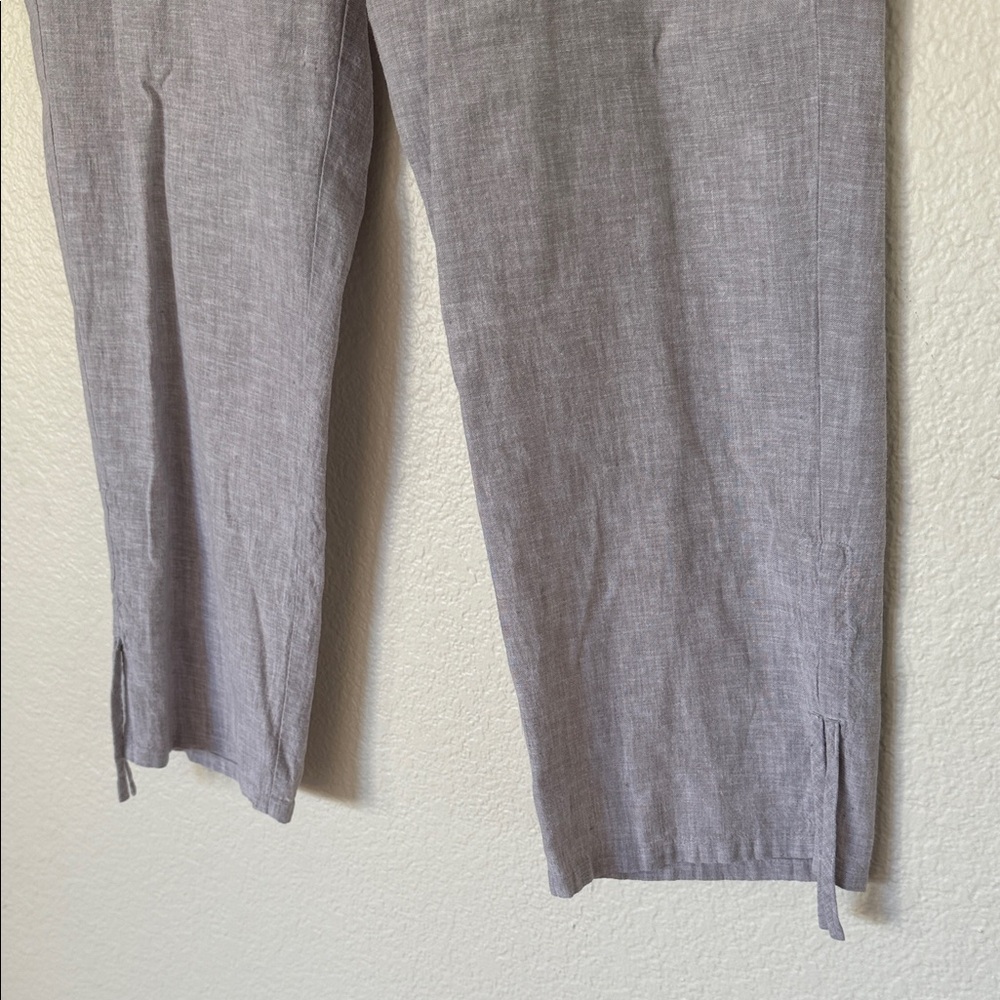 Habitat clothes to live in small light gray linen pants - Picture 3 of 12